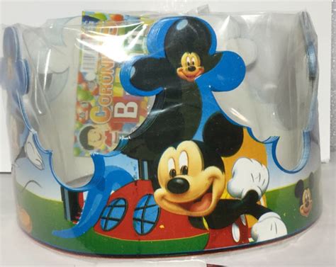 Mickey Mouse Coronas Gorritos Articulos De Fiesta 4000 En Mercado