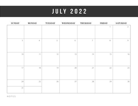 Free Printable 2022 Calendar Template World Of Printables