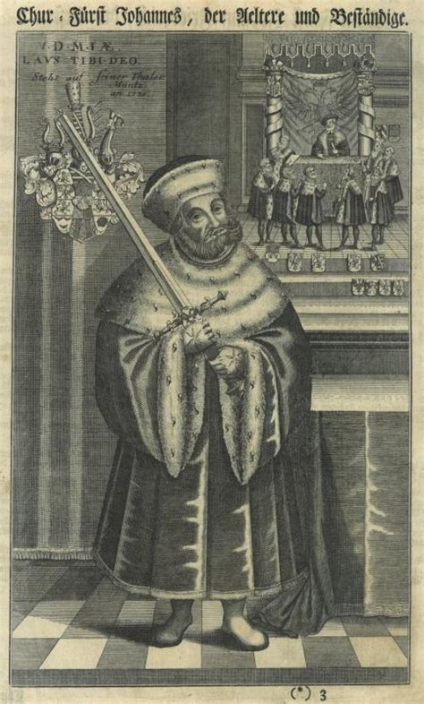 johann i kurfürst von sachsen 1467 1532 ganzfigur nach halbrechts als der aeltere und