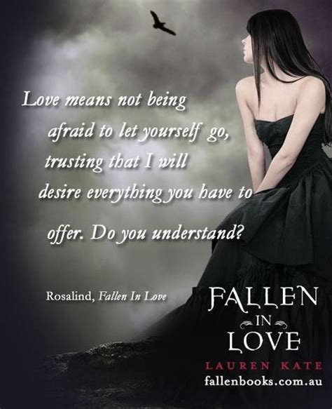 Fallen In Love Rosalind Serie Fallen Fallen Saga Fallen Novel