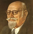 Karl Renner (1870-1950), erster Bundespräsident der Zweiten Republik ...