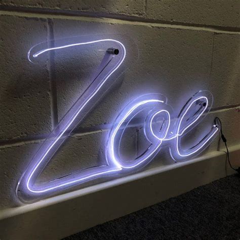 Personalised Neon Sign Neon Art Wall Art Light Up
