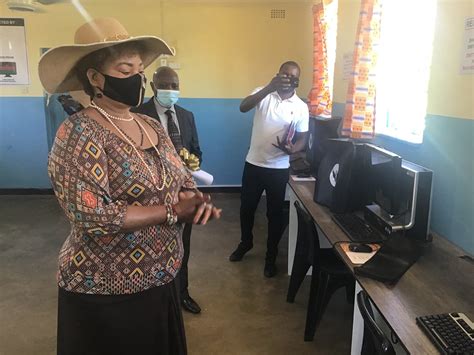 Minister Kaliati Commissions Ict Lab At Mpemba Reformatory Centre