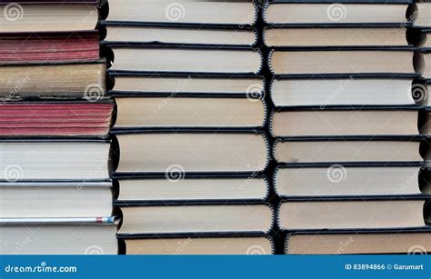 Piled New And Old Books Stock Photo Image Of Stack Lined 83894866