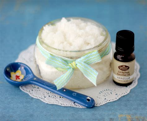 Coconut Oil Sugar Scrub Recipe With Vanilla The Frugal Girls