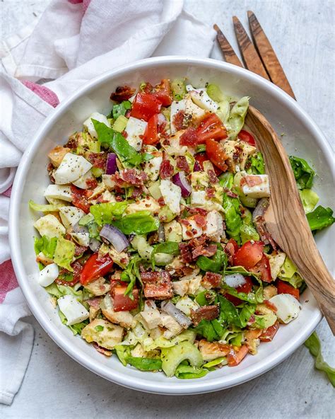 add this clean eating high protein chopped salad to your meal plan clean food crush