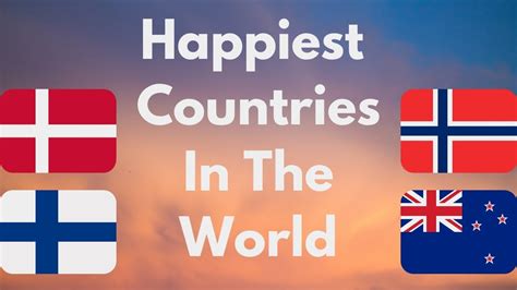 Top 10 Happiest Countries In The World - YouTube