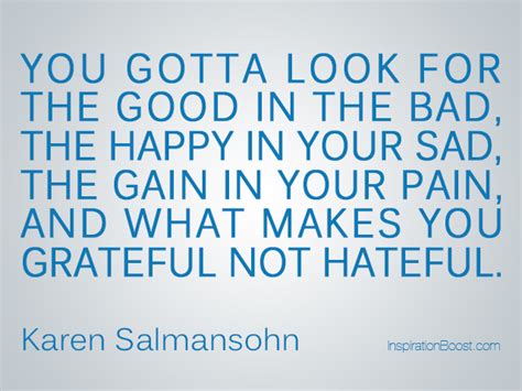 Karen Salmonsohn Grateful Quotes Inspiration Boost