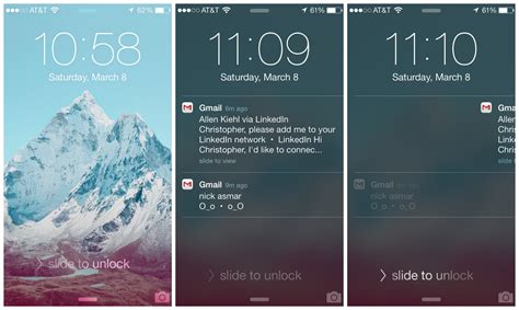 Get Ios Style Lockscreen Notifications On Android With Slidelock
