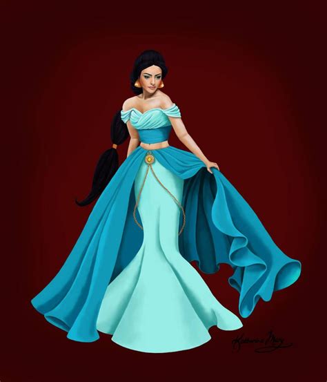 Jasmine Disney Designer Princesses By Katifisen Disney Princess Art
