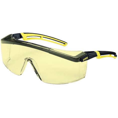 uvex arbeitsschutzbrille uvex astrospec 2 0 9164220 schutzbrille schwarz gelb