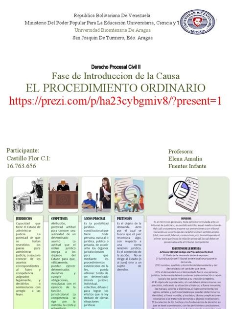 Fases Del Proceso Civil Venezolano Pdf