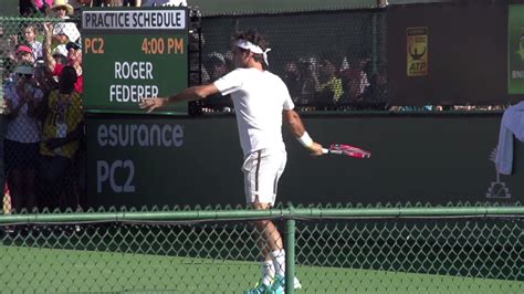 He does that because he wants to. Roger Federer Forehand Slow Motion - Video - Love Tennis