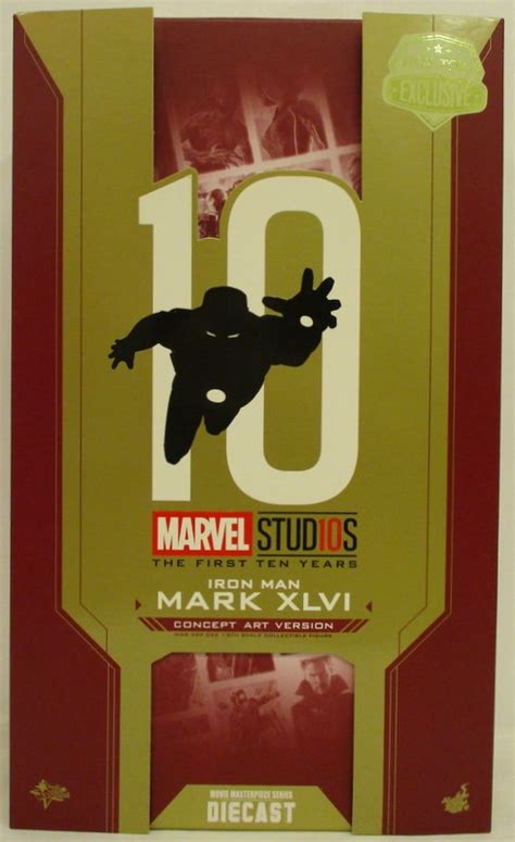 Hottoys Movie Masterpiece Diecast Marvel Studios The First Ten Years