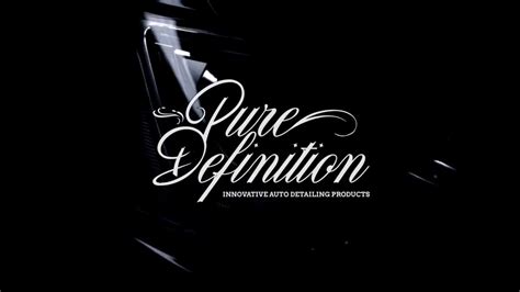 Pure Definition® Driven By Passion And Innovation Youtube