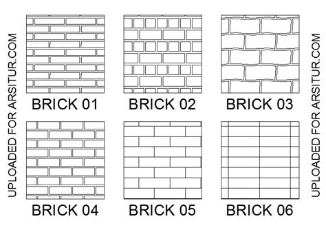 Autocad Brick Hatch Pattern 1 Archinera