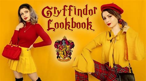 Gryffindor Lookbook 4 Harry Potter Inspired Outfit Ideas Youtube