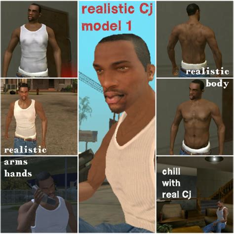Gta San Andreas Realistic Cj Player Img Model For Android Mod Gtainside Com