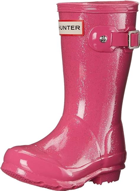 Original Kids Glitter Finish Wellington Boots Rain Boots