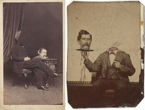 18 Creepy Headless Portraits From Victorian Era Before