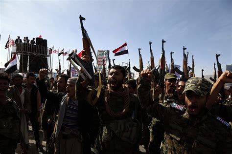 Yemen Houthis Seize Strategic City Bordering Saudi Arabia Middle East