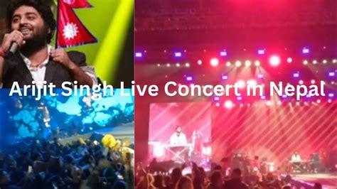 Arjit Singh Live Concert In Kathmandu Nepal Fun Full Of Enjoy Youtube