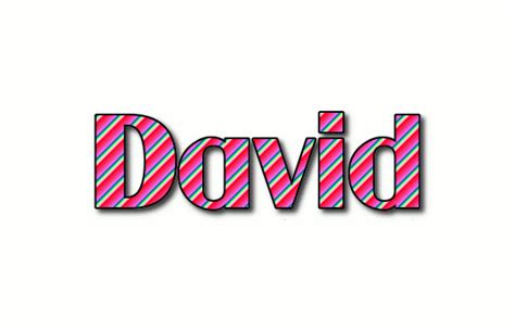 David Logo Free Name Design Tool From Flaming Text