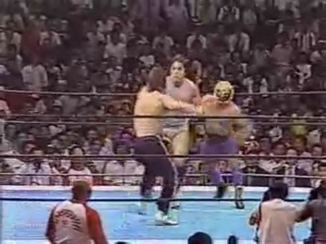 Prowresblog New Japan Pro Wrestling Tiger Mask Vs Bret Hart