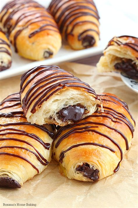 Pain Au Chocolat Chocolate Croissants Made From Scratch