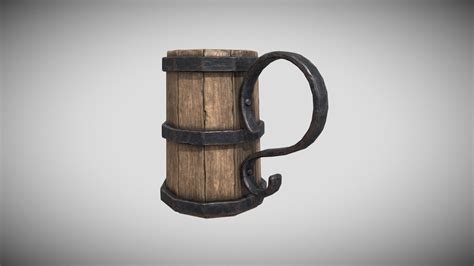 Medieval Beer Mug Buy Royalty Free 3d Model By Confusion3d 668790b
