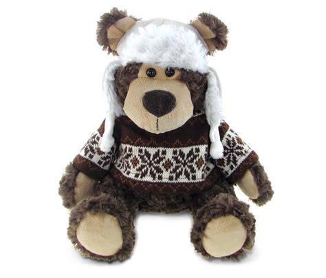 Grizzly Bear Super Soft Plush With Clothes Dollibu