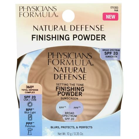 Physicians Formula Natural Defense Setting The Tone Finishing Powder