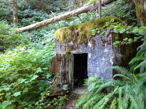 Abandoned Structure Tillamook Forest Oregon Abandoned Tillamook Forest