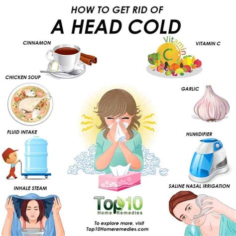 How To Get Rid Of A Head Cold Top 10 Home Remedies