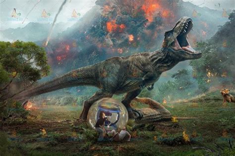 Buy Jurassic World Digital Backdrop Hiding From Dinosaur Digital Online In India Etsy