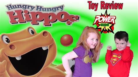 Hungry Hungry Hippos Toy Review Youtube