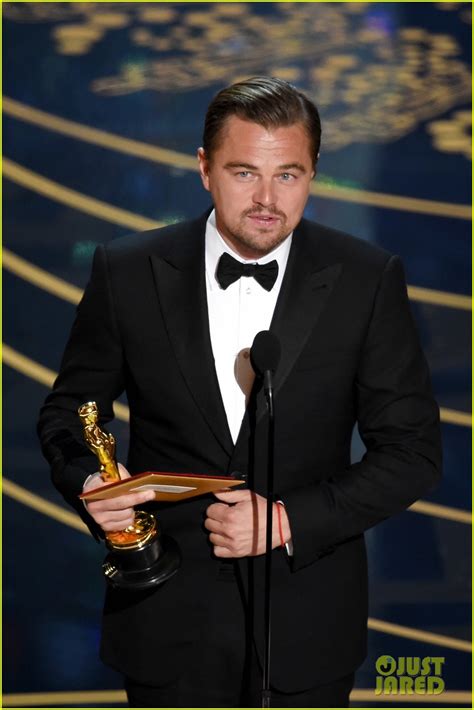 Leonardo Dicaprio Finally Wins An Oscar After Six Nominations Photo