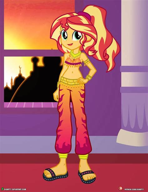 Commission Sunset Shimmer In Arabic Outfit By Dieart77 On Deviantart