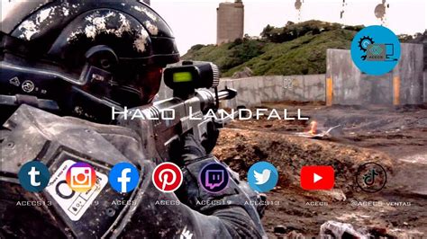 Halo Landfall Trailer 4k Youtube