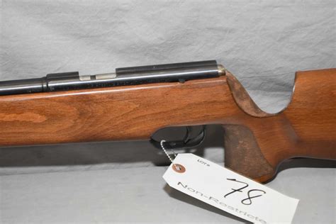 Anschutz Model 190 22 Lr Cal Single Shot Target Rifle W 24 Bbl