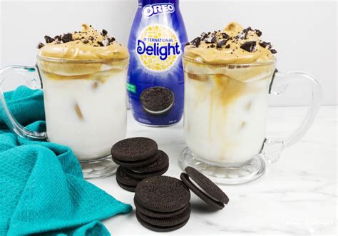 Oreo Cookies And Cream Dalgona Whipped Coffee Recipe