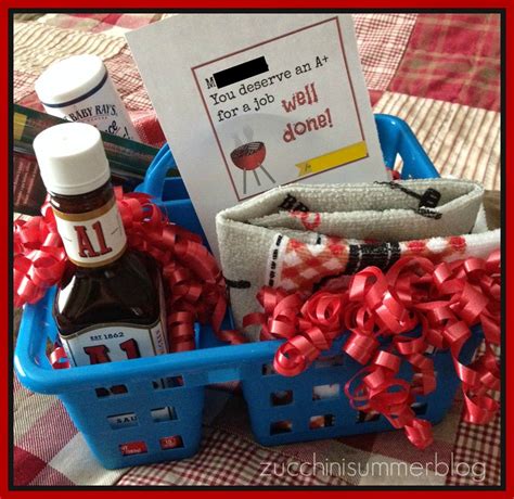 Buying gifts for men is never easy. Teacher appreciation gift for MALE teachers. BBQ / Grill ...