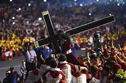 Black Nazarene: Thousands join annual statue parade in Manila - BBC News