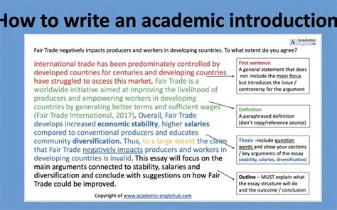How To Write An Introduction For Academic Essay Sketsa