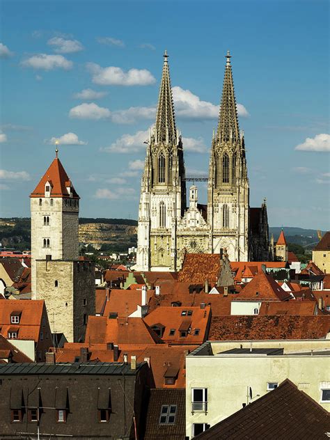 Germany Bavaria Regensburg View Of Photograph By Westend61 Fine