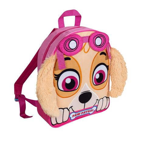 Paw Patrol Sky Embroided Plush Backpack Girls At Mighty Ape Nz