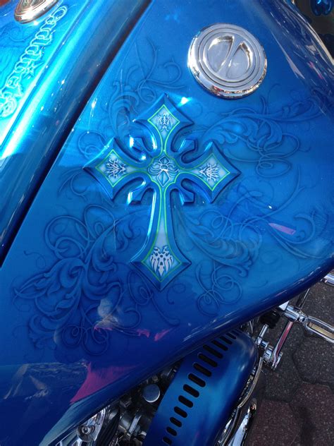 Motorcycle Art At Bike Week Motorcycle Art Motorcycle Paint Jobs