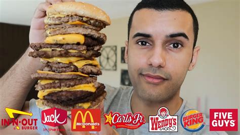 Creating The Ultimate Fast Food Burger Mcdonalds Burger King
