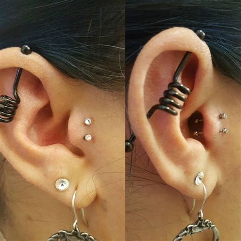 60 Trendy Types Of Ear Piercings And Combinations Choose Your Look