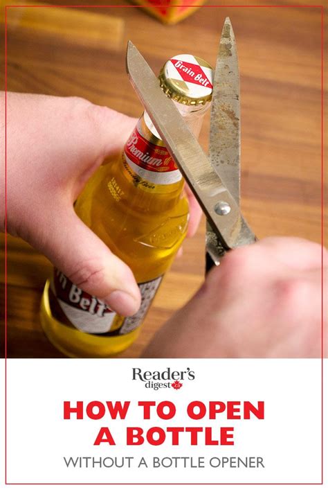 You open your kitchen drawer and realise that you either cannot find the bottle opener, or, perhaps even more puzzlingly, you never even owned. How to Open a Bottle Without an Opener: 10 Tricks That ...